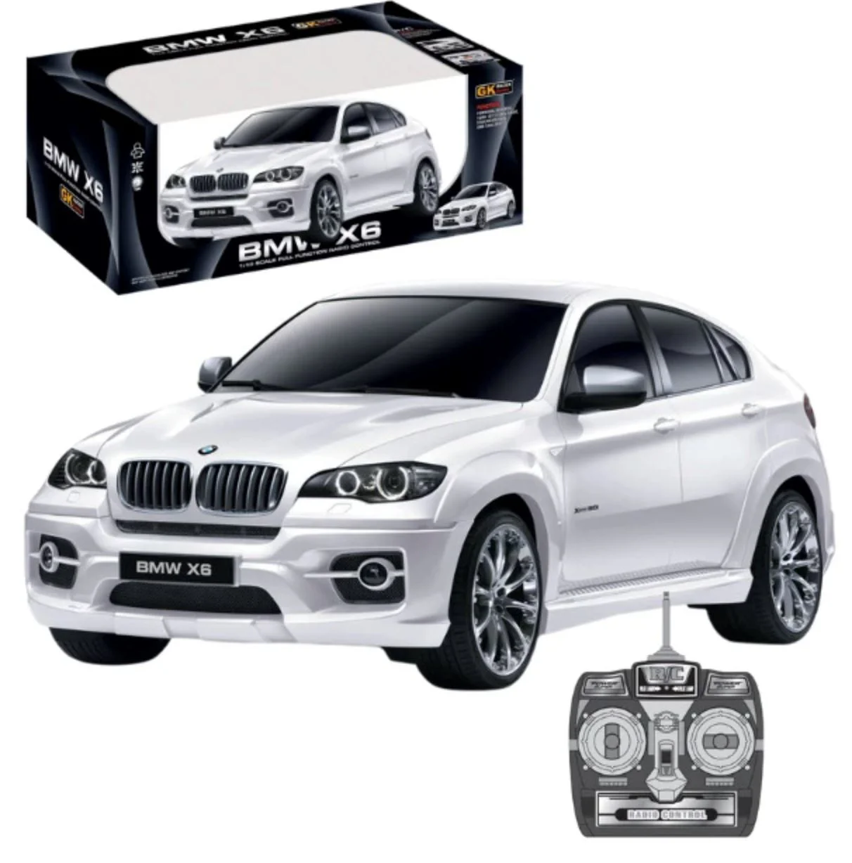 Радиоуправляемая машина RC Cars BMW X6 1:10, аккумулятор 7,2V foto
