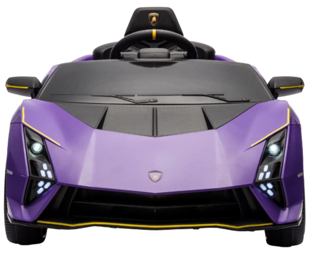 Masinuta electrica Kids car Lamborghini Autentica, 12V7Ah, motor 380x4, roti EVA foto