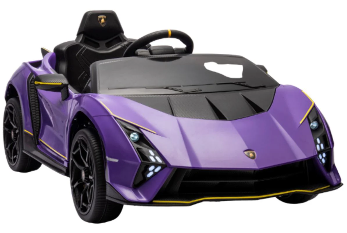 Masinuta electrica Kids car Lamborghini Autentica, 12V7Ah, motor 380x4, roti EVA foto