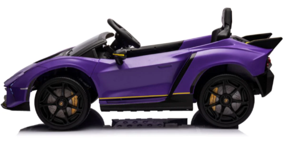 Masinuta electrica Kids car Lamborghini Autentica, 12V7Ah, motor 380x4, roti EVA foto