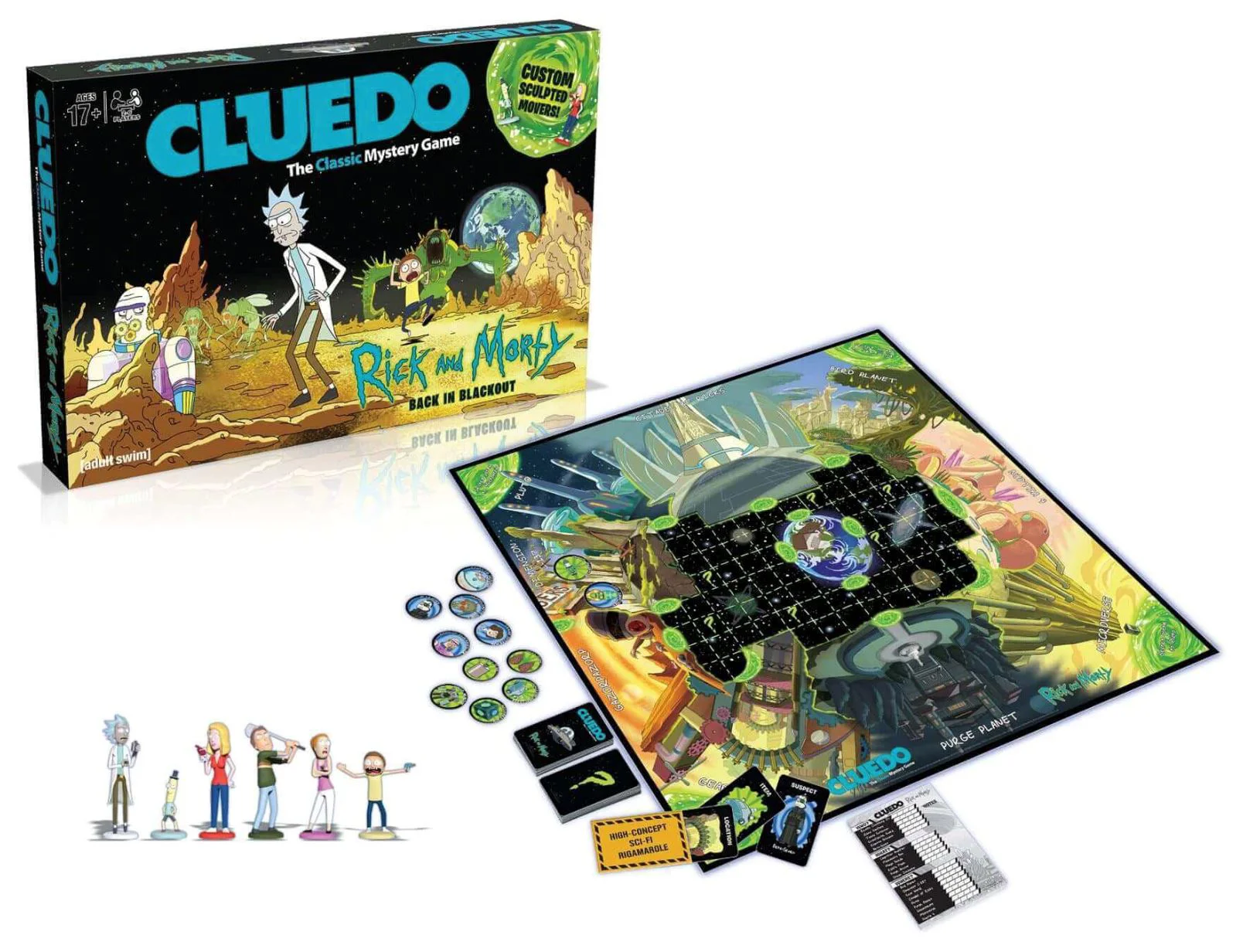 Joc de masa Winning Moves Rick si Morty (en) foto
