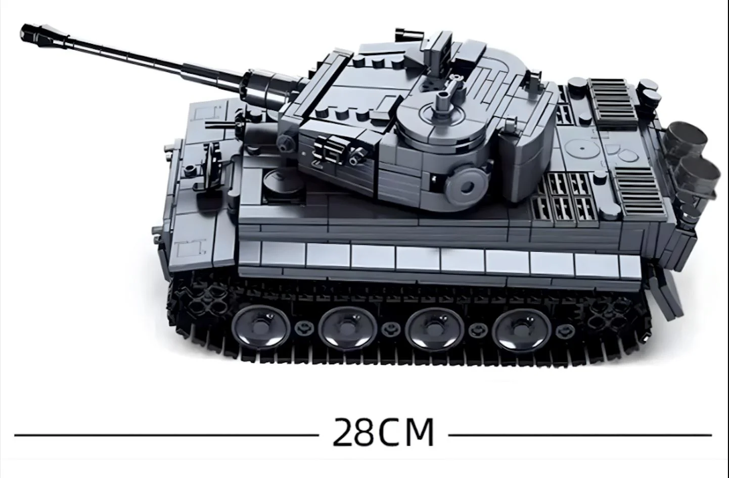 Set de constructie Sluban Tanc Tiger, 814 el. foto