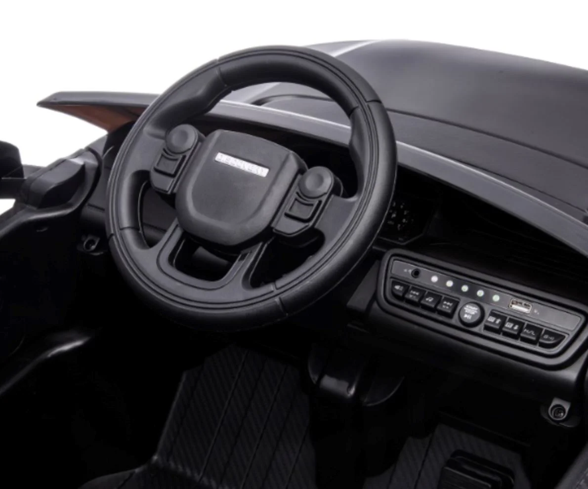 Masinuta electrica Kids car LAND ROVER DISCOVERY, Negru foto