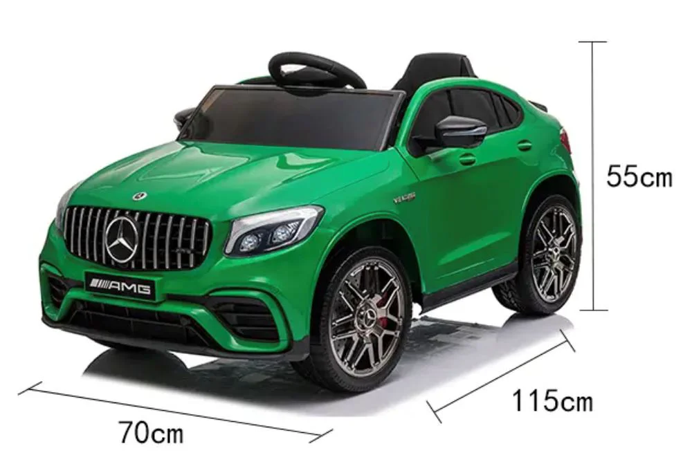 Электромобиль Kids Car MERCEDES-BENZ AMG GLC 63S, зеленый foto