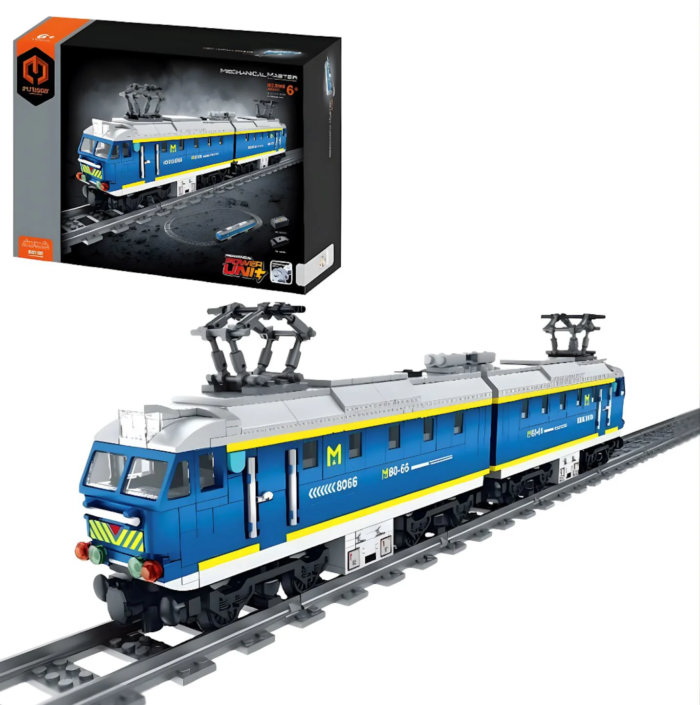 Конструктор iM MASTER Поезд Express, 623 элемента foto