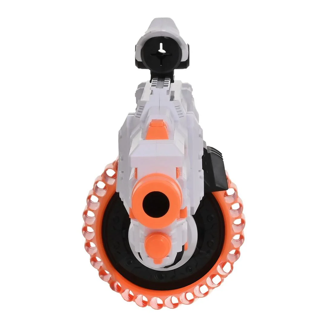 Arma de jucarie electrica Fast Pioneer cu cilindru rotativ si gloante din spuma, 48 proiectile foto
