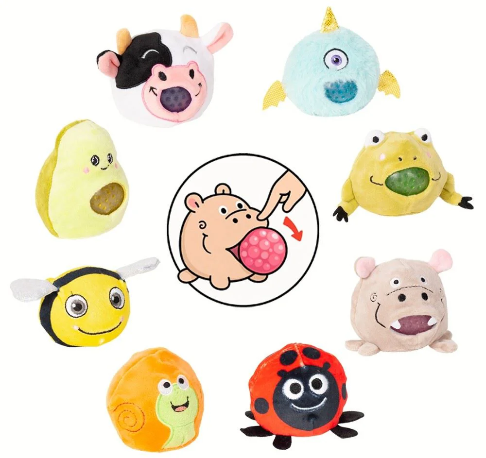 Мягкая игрушка Stip Бегемот Squish, 8 см foto
