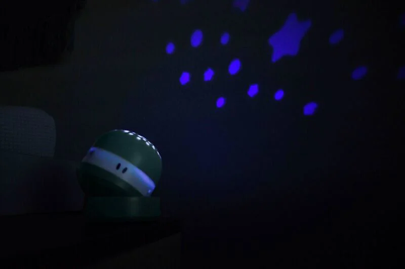 Lampa de veghe cu proiector Beaba Pixie Sage Green foto