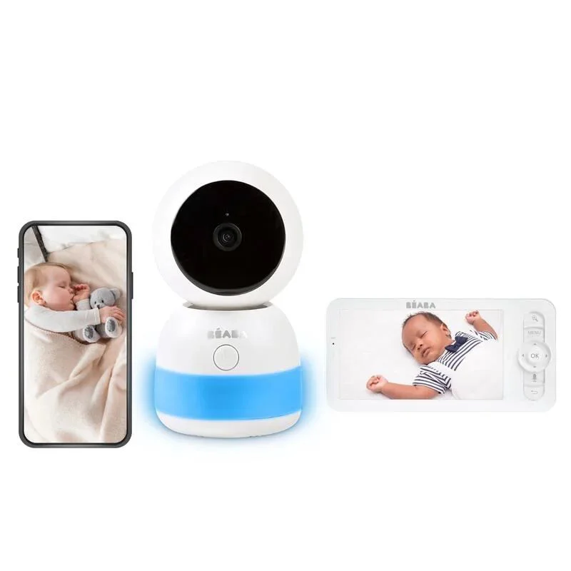 Видеоняня цифровая Beaba Wi‑Fi Zen Connect Light White foto