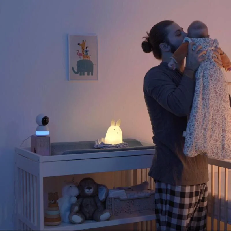Видеоняня цифровая Beaba Wi‑Fi Zen Connect Light White foto