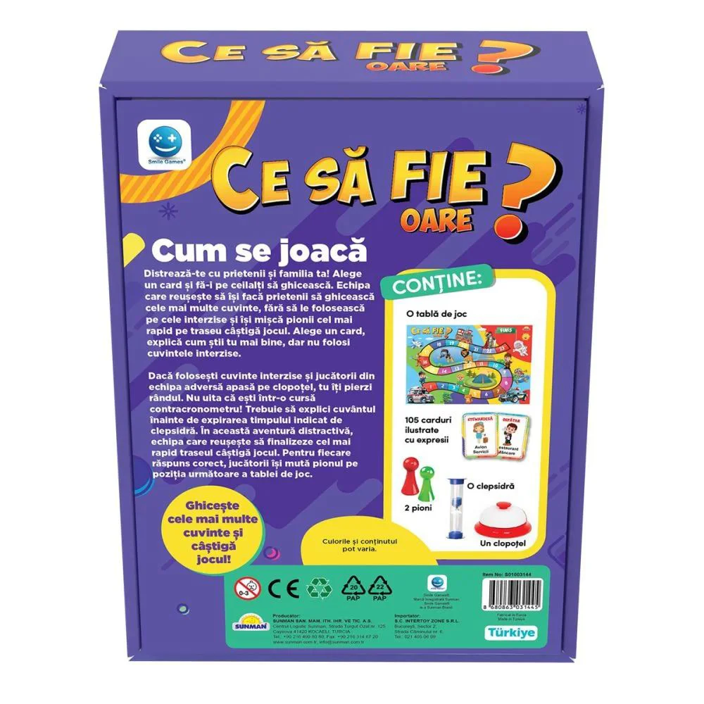 Joc de masa Noriel "Ce sa fie oare?", RO foto