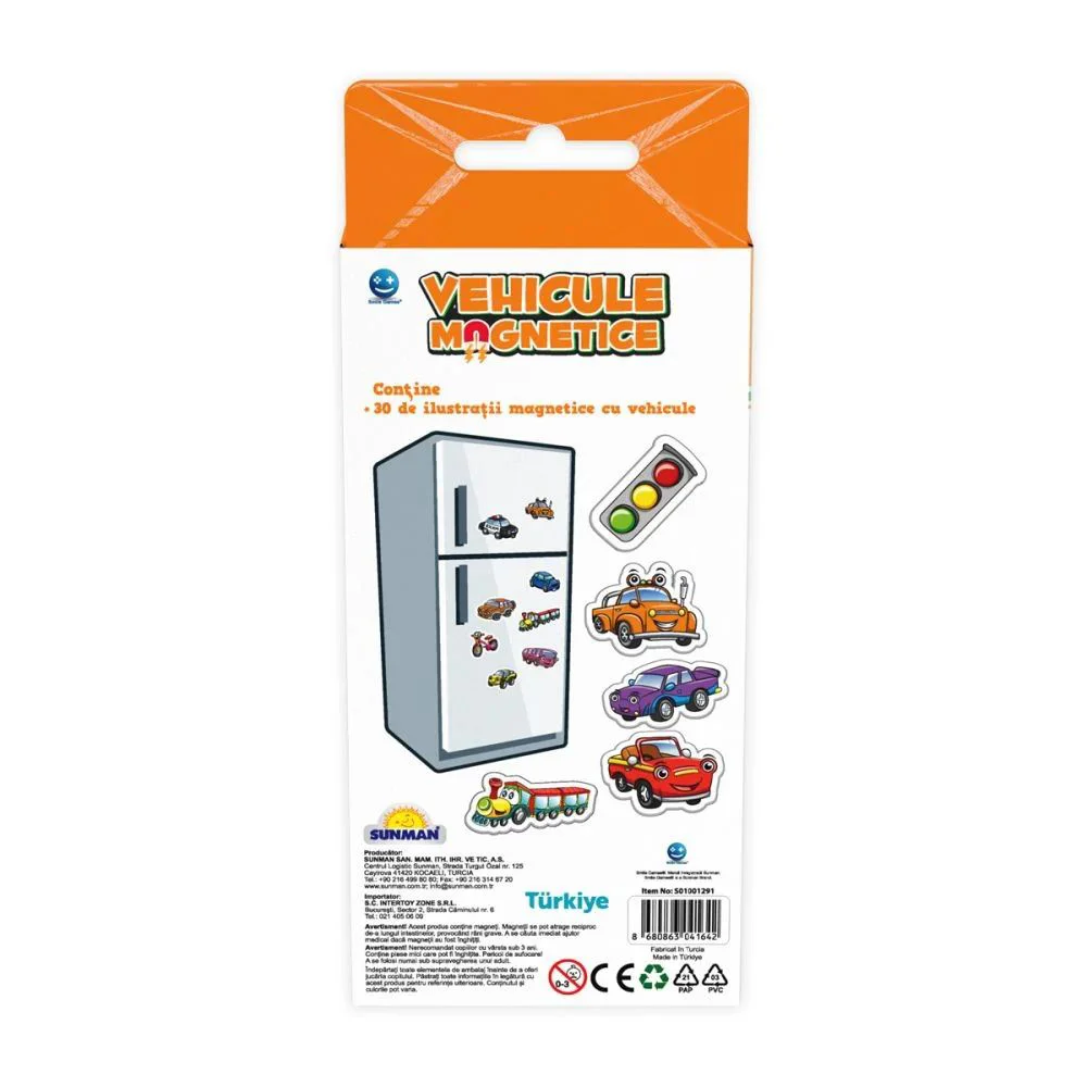 Joc educativ Noriel Vehicule magnetice foto
