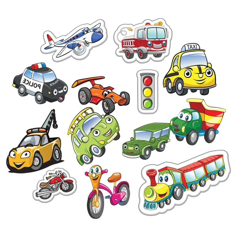 Joc educativ Noriel Vehicule magnetice foto