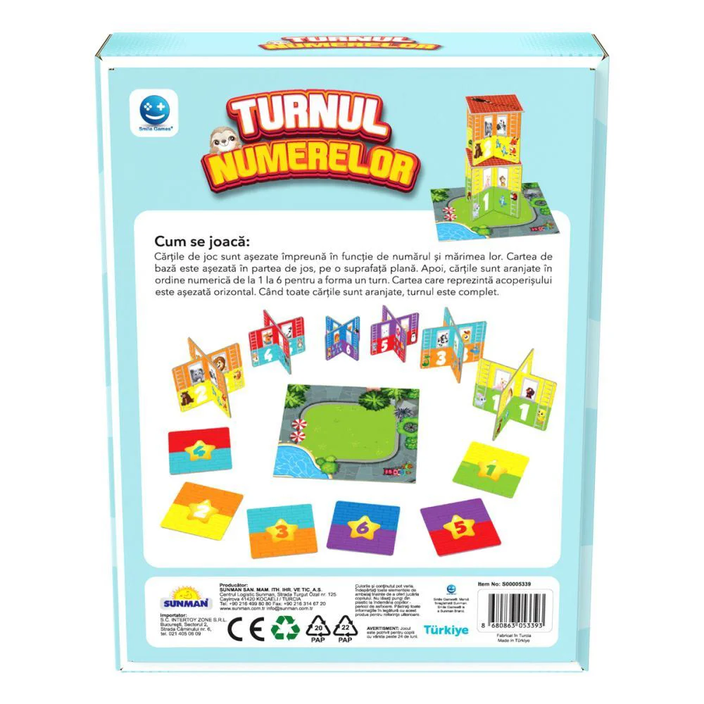 Joc educativ Noriel "Turnul numerelor" foto