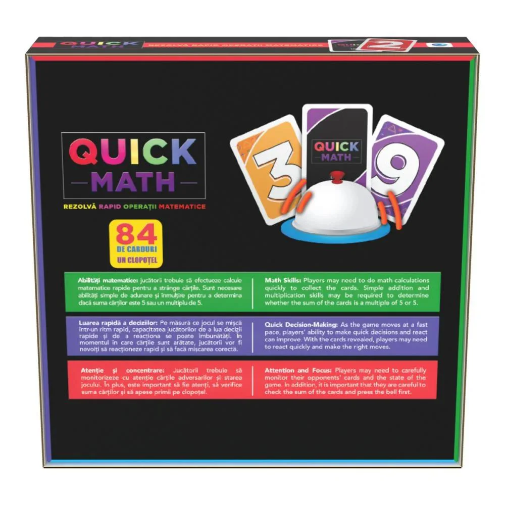 Обучающая игра Noriel "Quick Math", рум. foto