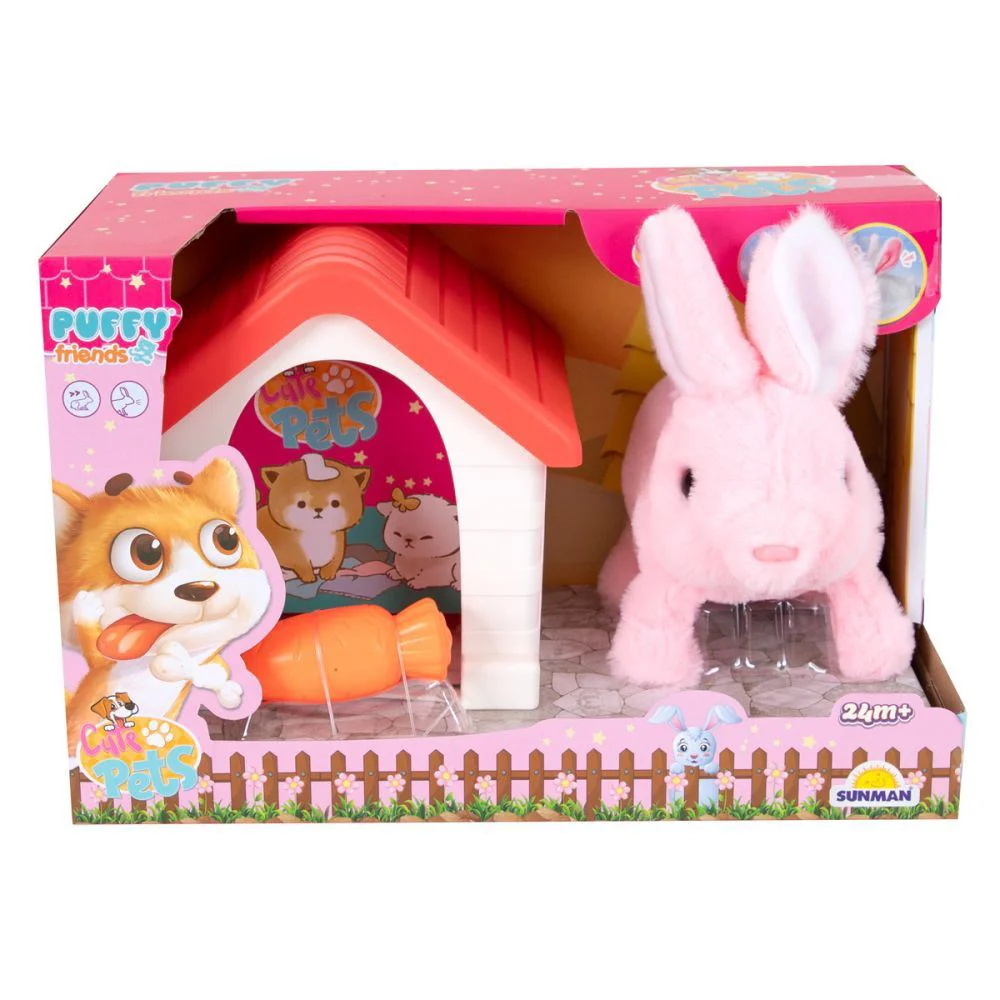 Интерактивная игрушка Noriel Кролик Puffy Friends foto