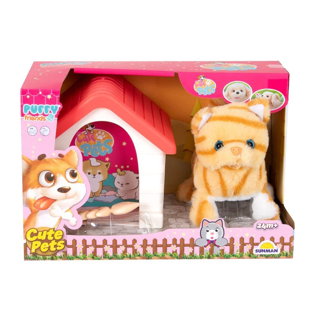 Интерактивная игрушка Noriel Кошечка Puffy Friends foto
