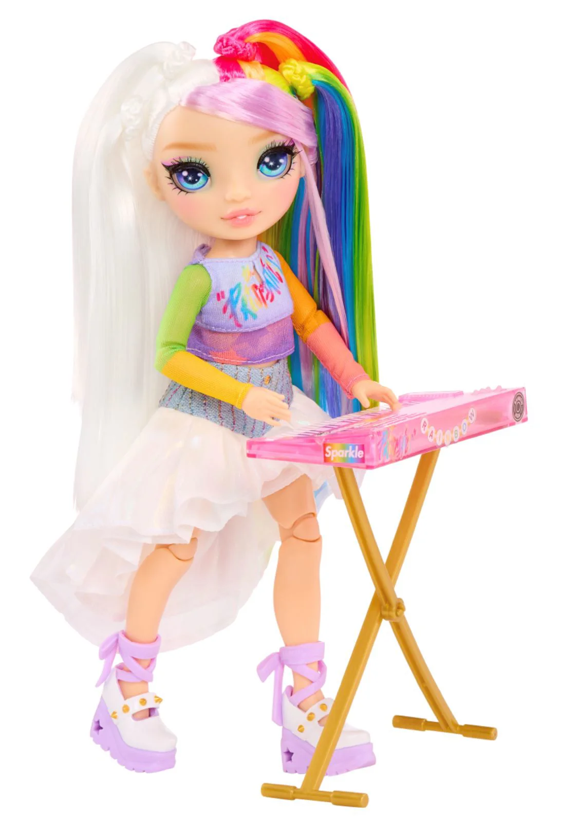 Papusa Rainbow High Amaya Raine, 23 cm foto