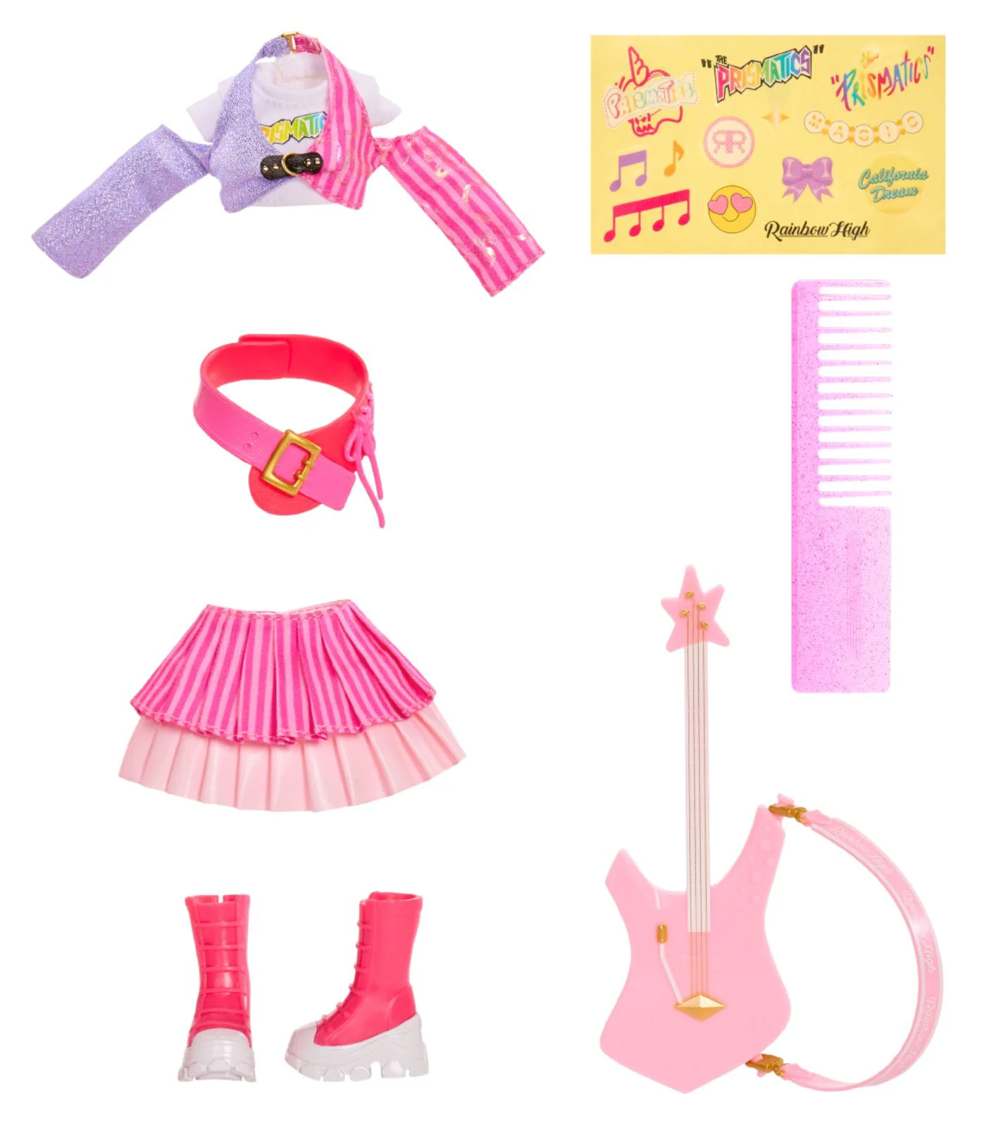 Papusa Rainbow High Bella Parker, 23 cm foto