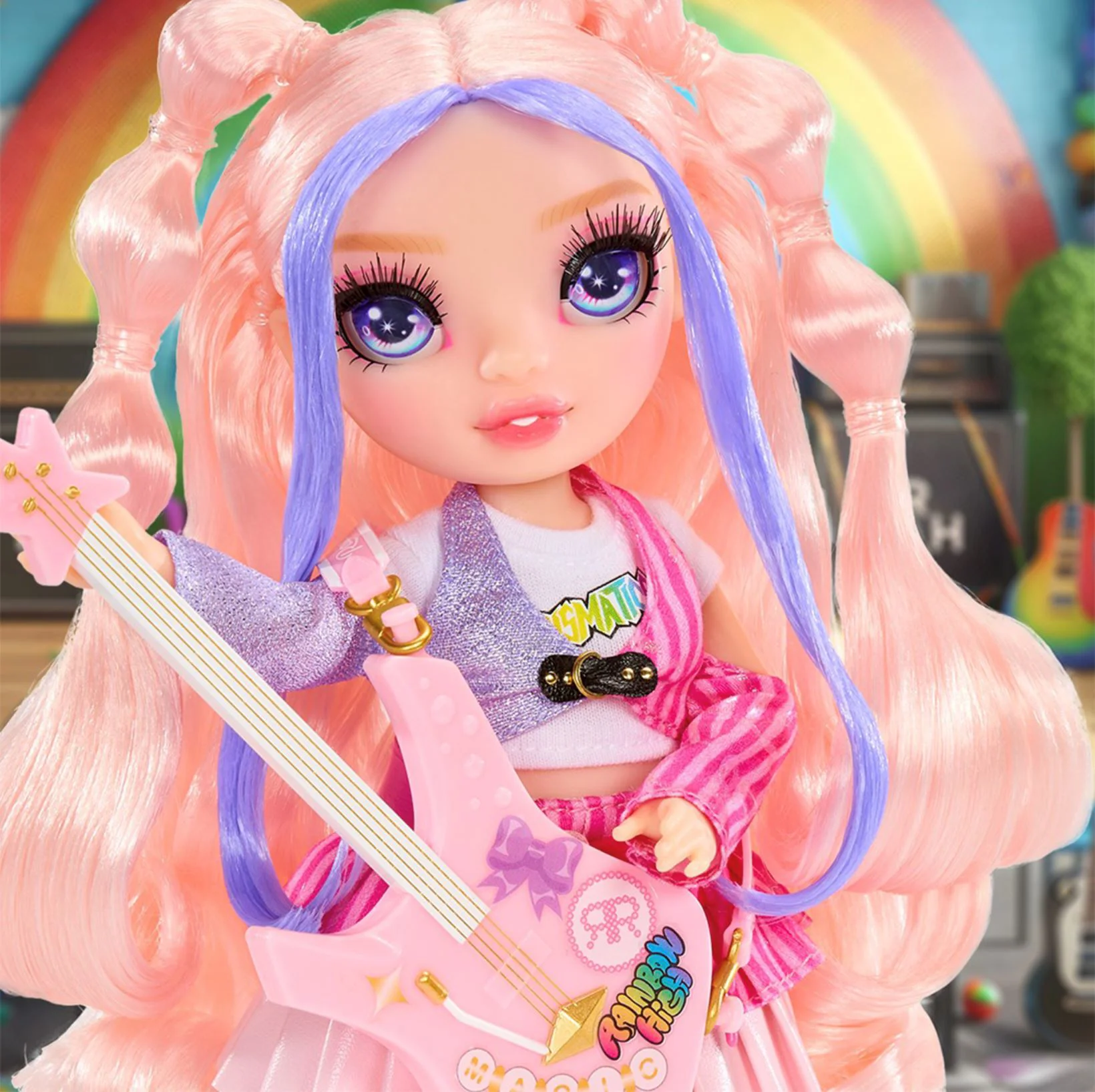 Papusa Rainbow High Bella Parker, 23 cm foto