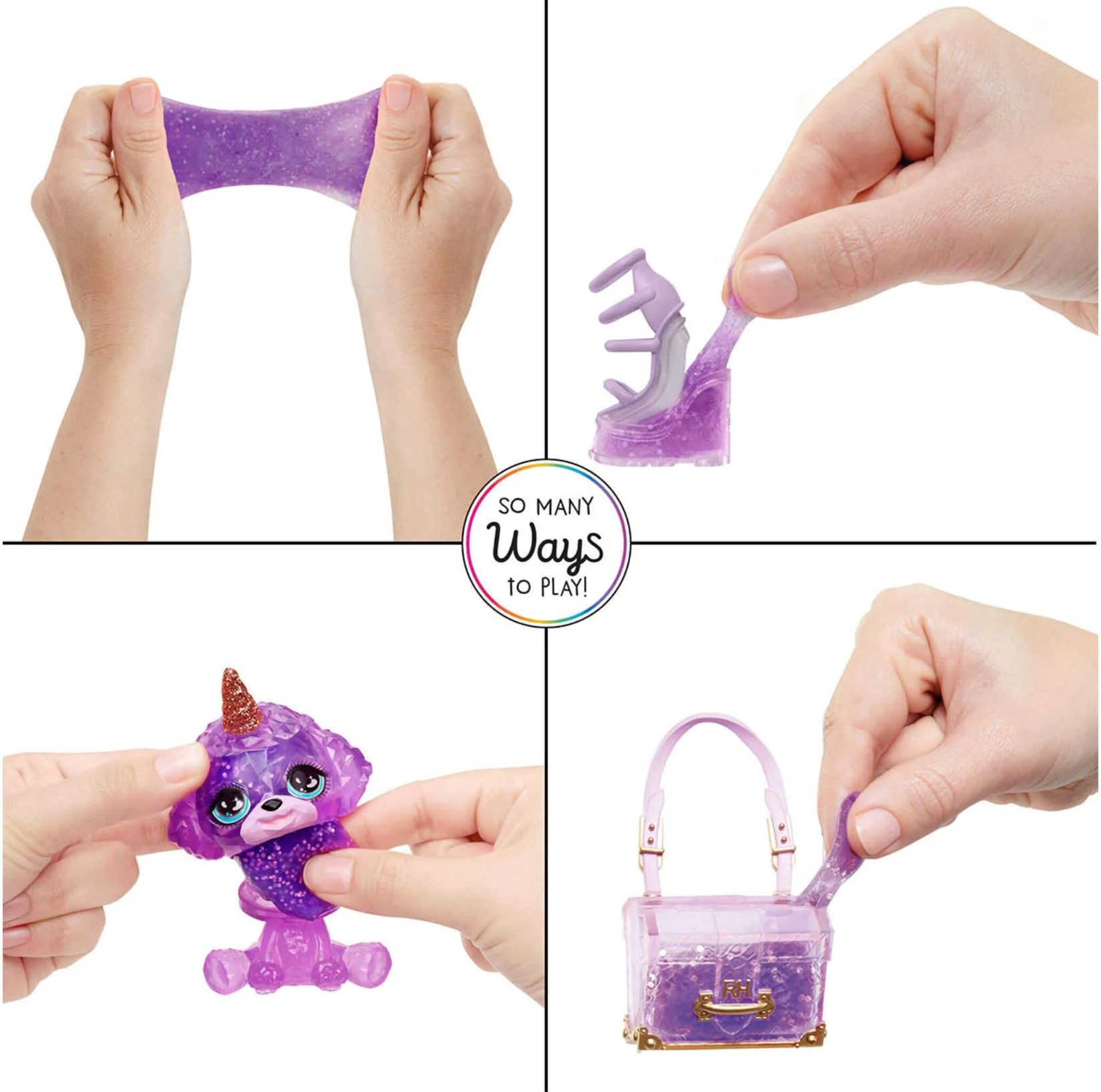 Set de joaca Rainbow High Violet Willow, 28 cm foto