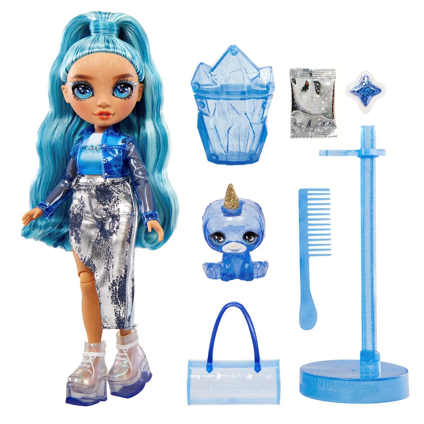 Set de joaca Rainbow Skyler Bradshaw, 28 cm foto