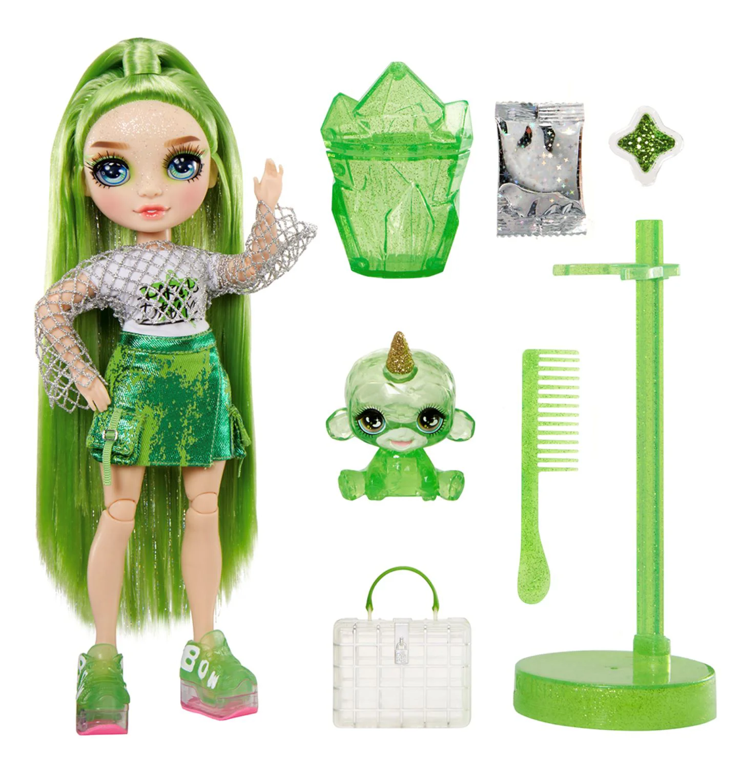 Set de joaca Rainbow High Jade Hunter, 28 cm foto