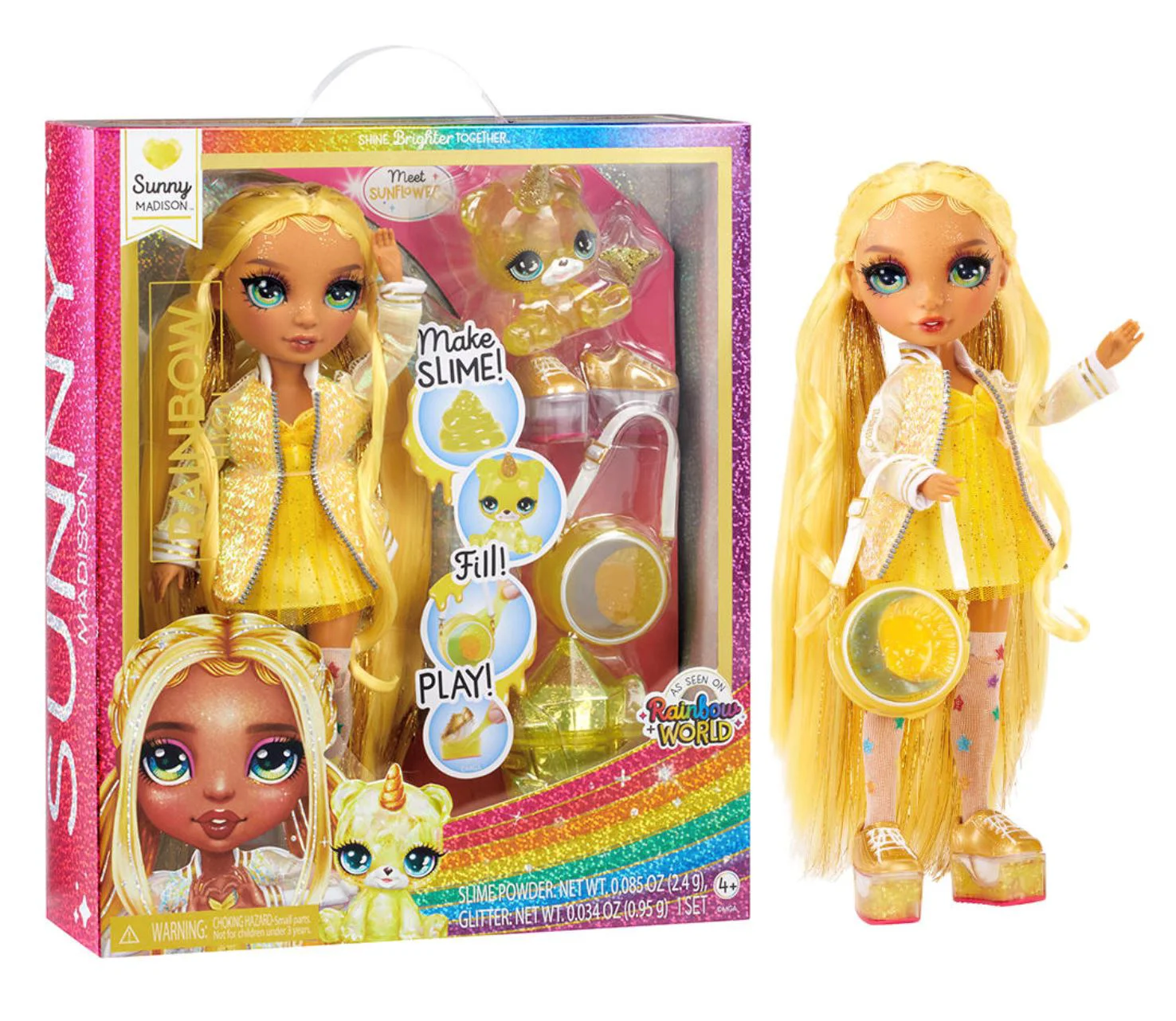 Set de joaca Rainbow High Sunny Madison, 28 cm foto