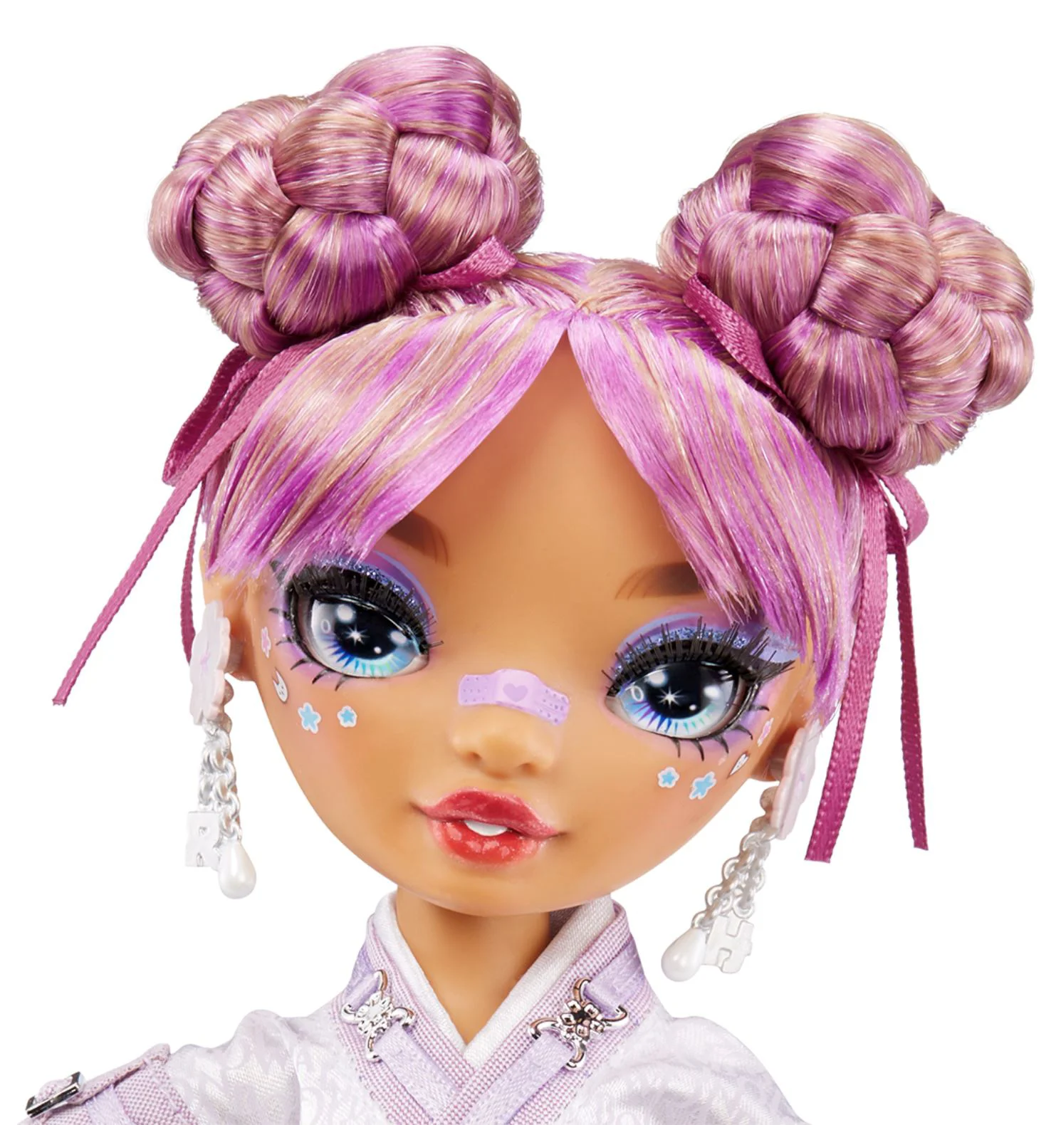 Papusa Rainbow High Lila Yamamoto cu accesorii, 28 cm foto