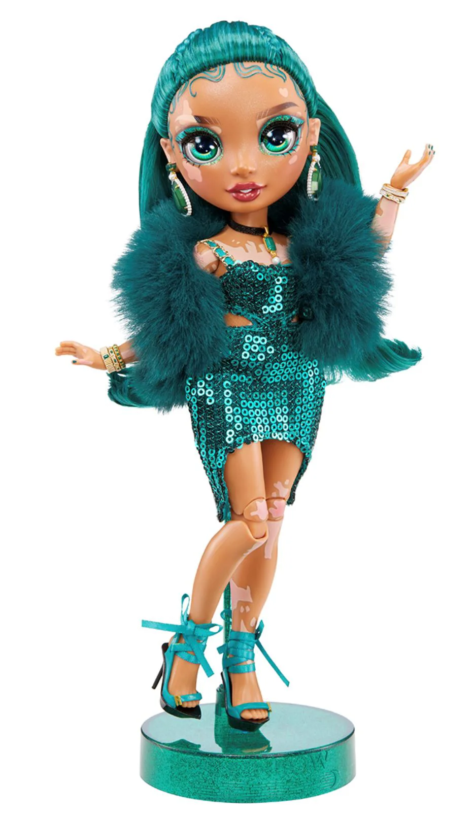 Papusa Rainbow High Jewel Richie cu accesorii, 28 cm foto