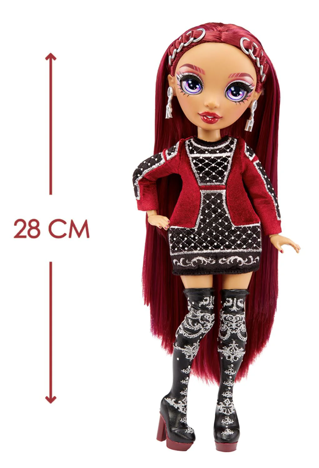 Papusa Rainbow High Mila Berrymore cu accesorii, 28 cm foto