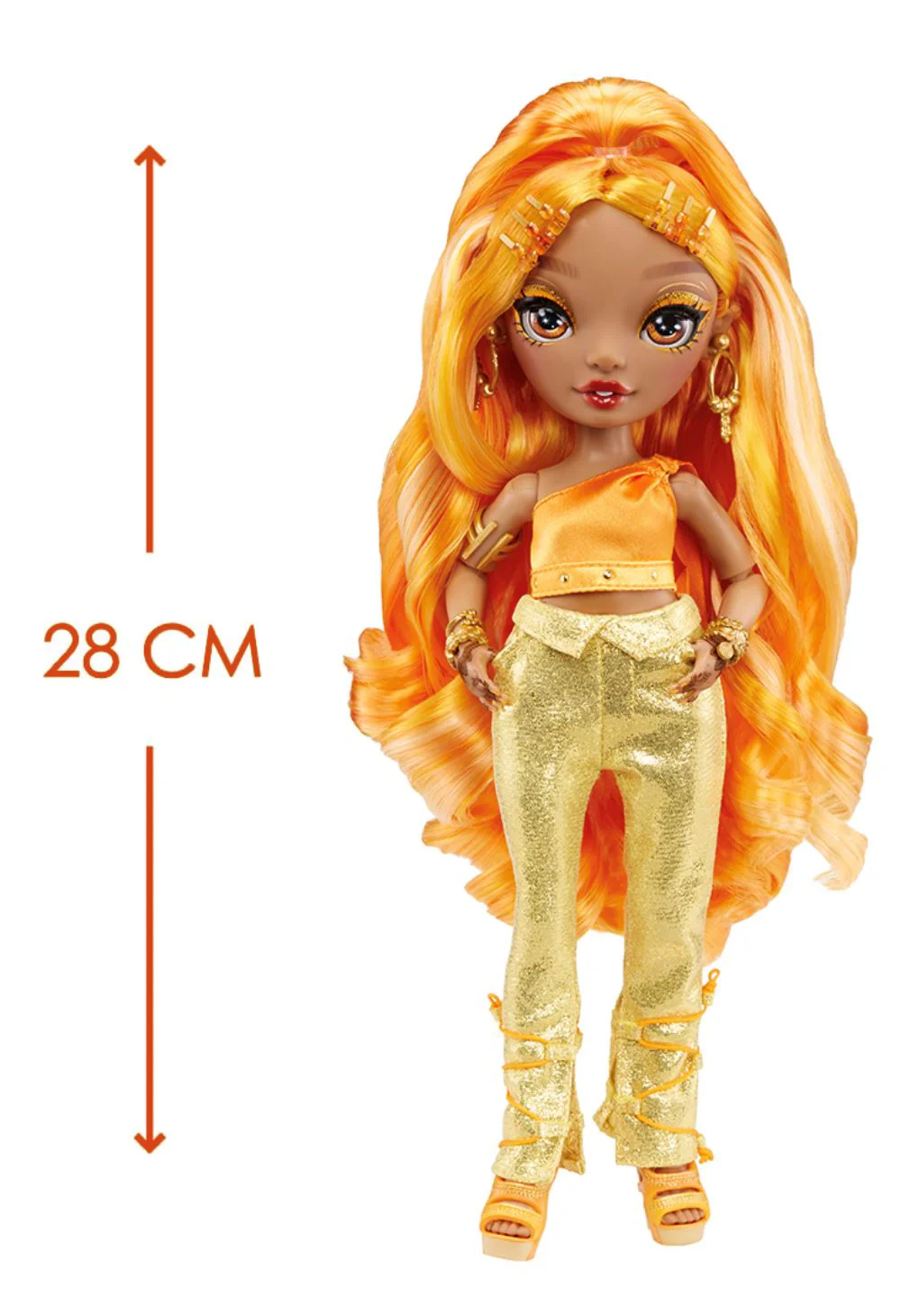 Papusa Rainbow High Meena Fleur cu accesorii, 28 cm foto