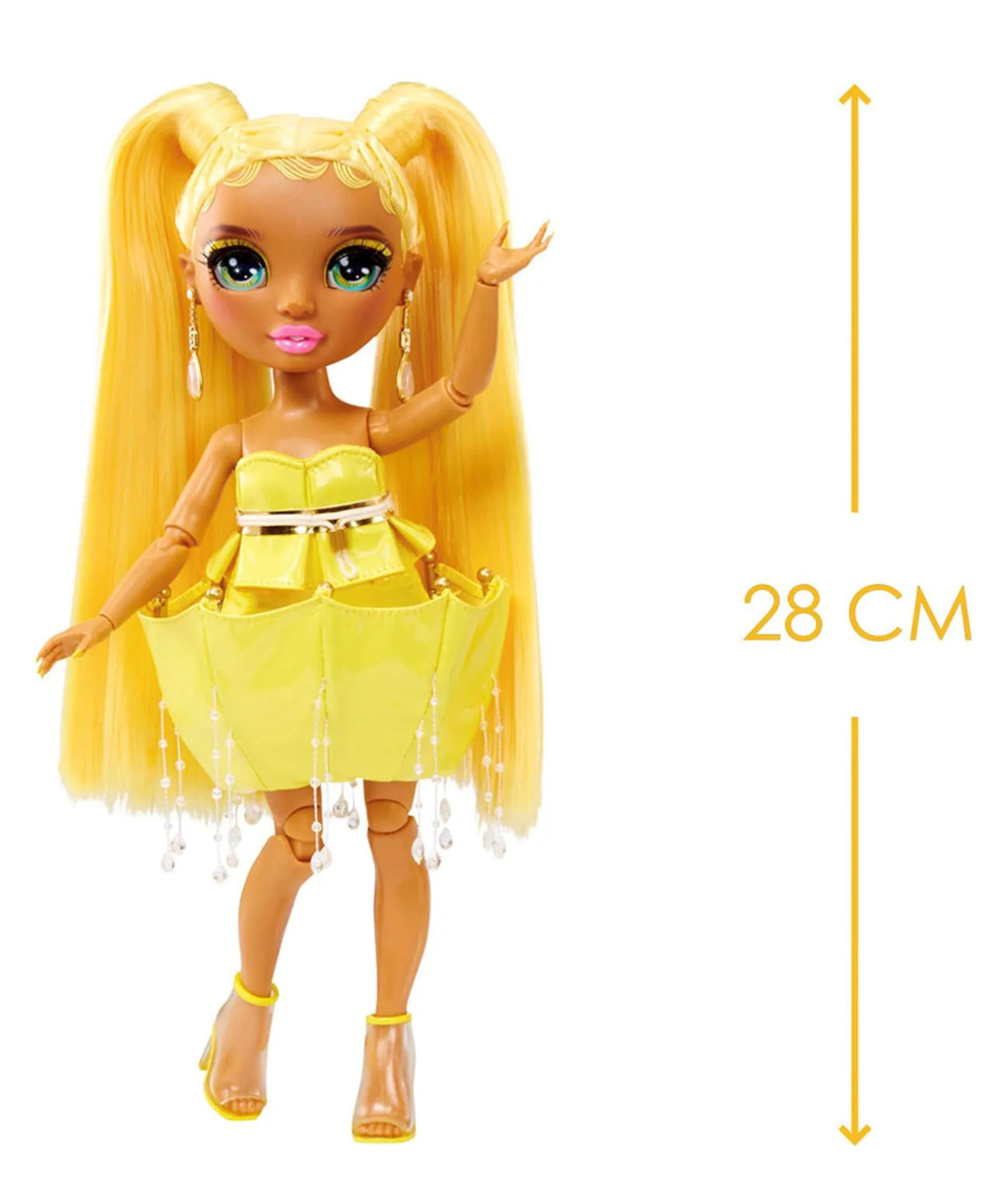 Papusa Rainbow High Sunny Madison cu accesorii, 28 cm foto