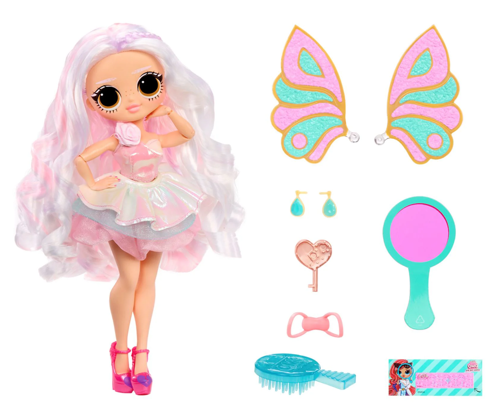 Set de joaca cu papusa L.O.L. Surprise! Eye Spy-Kyla Fae Fairy foto