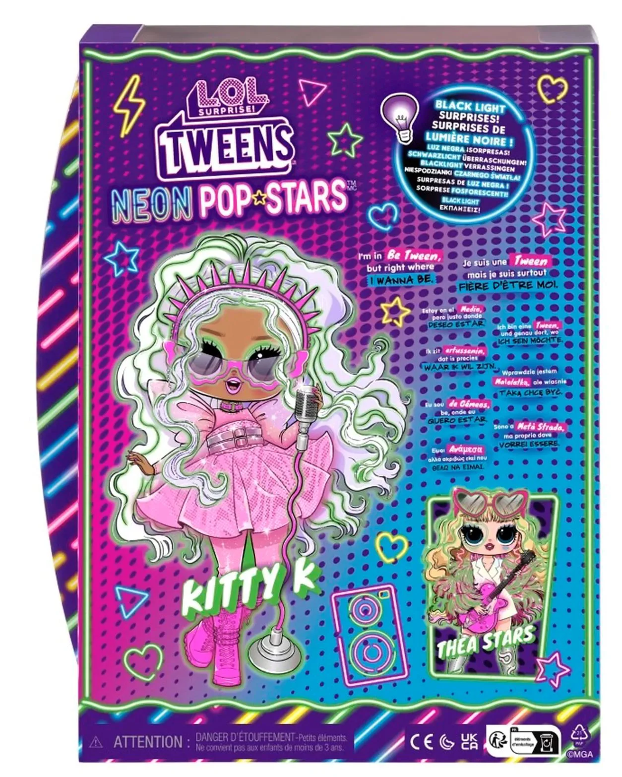 Кукла L.O.L. Surprise! Kitty K Tweens Neon Pop Stars foto