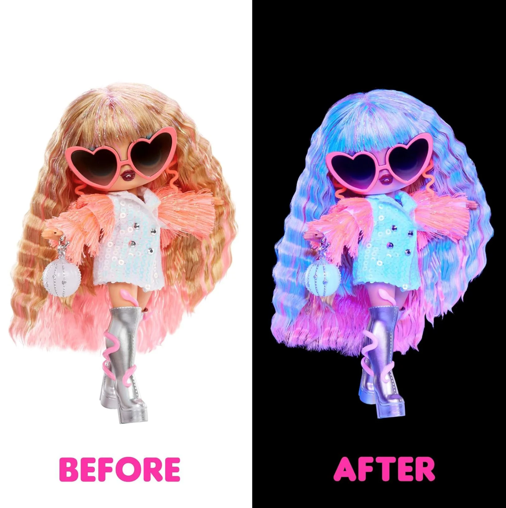 Papusa L.O.L. Surprise! Thea Stars, Tweens Neon Pop Stars foto