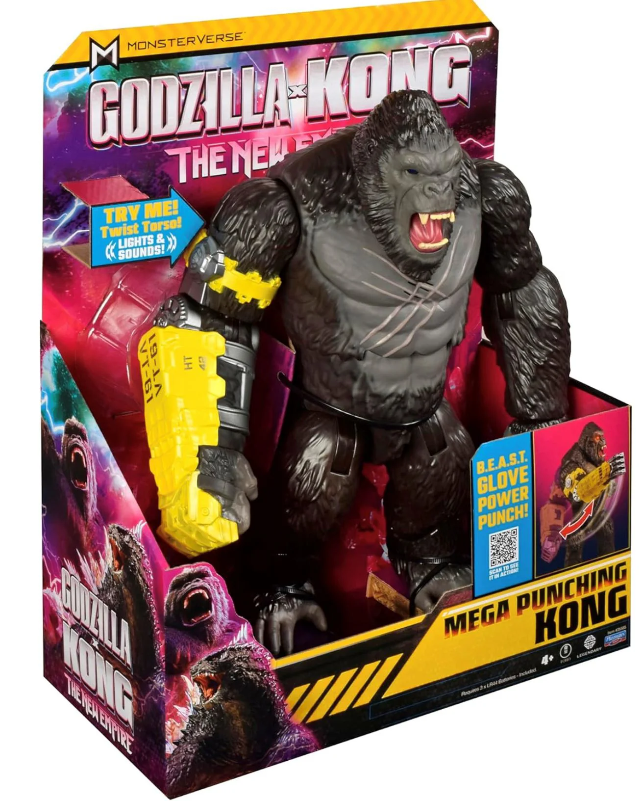 Figurina Godzilla x Kong Mega Kong cu lovitura pumn, The New Empire foto