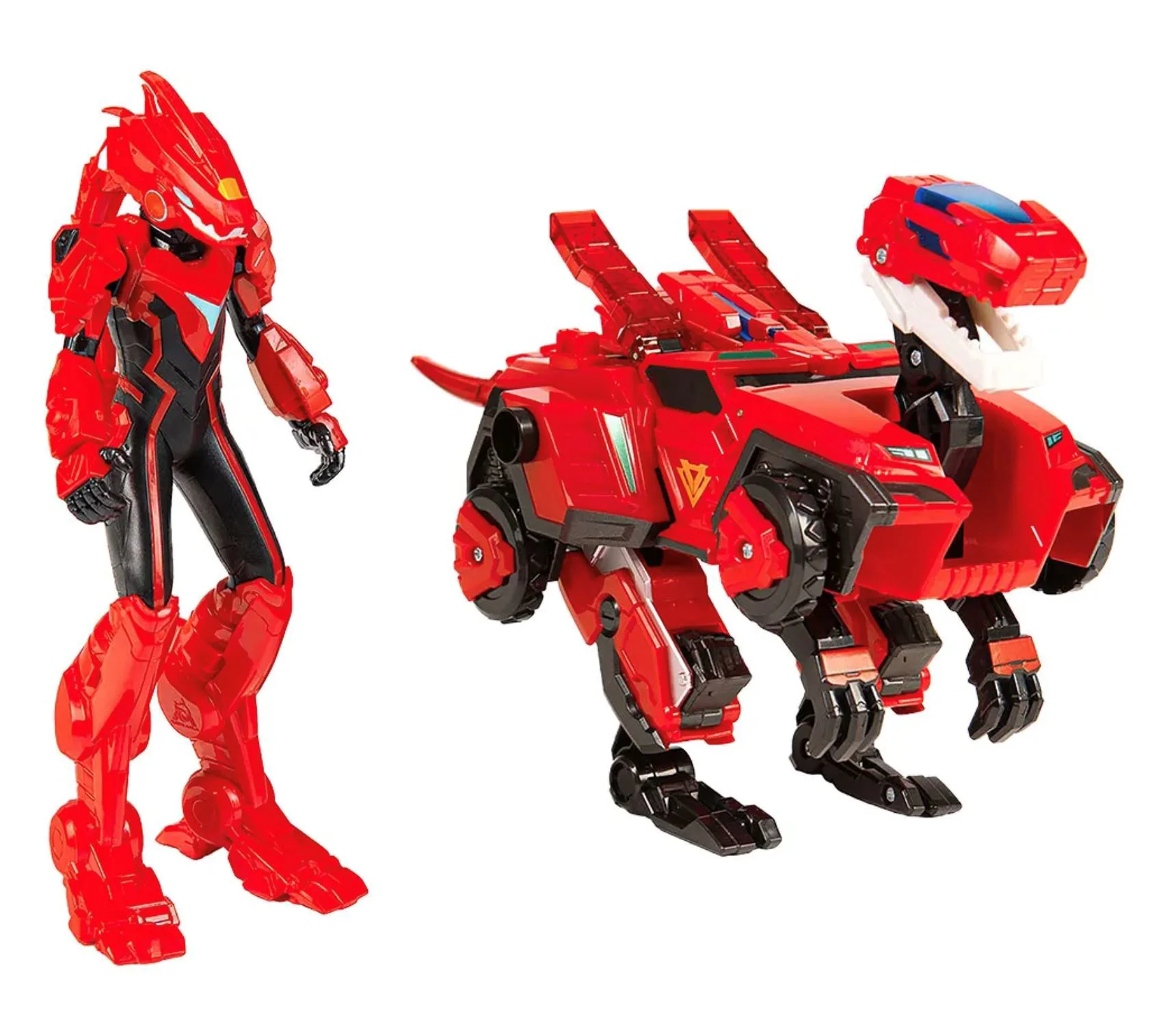 Игровой набор Dinoster Лючио с трансформирующимся динозавром и фигуркой foto