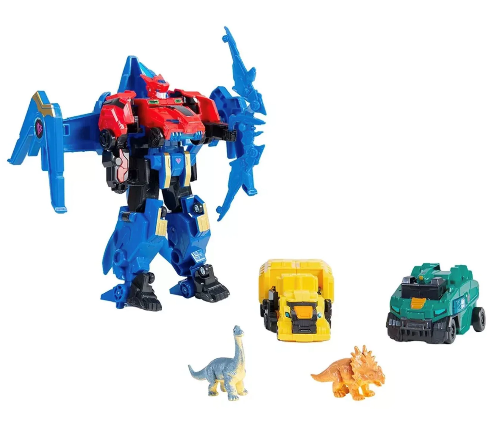 Set de joaca Dinoster Quick Switching, 4-roboti-transformeri foto