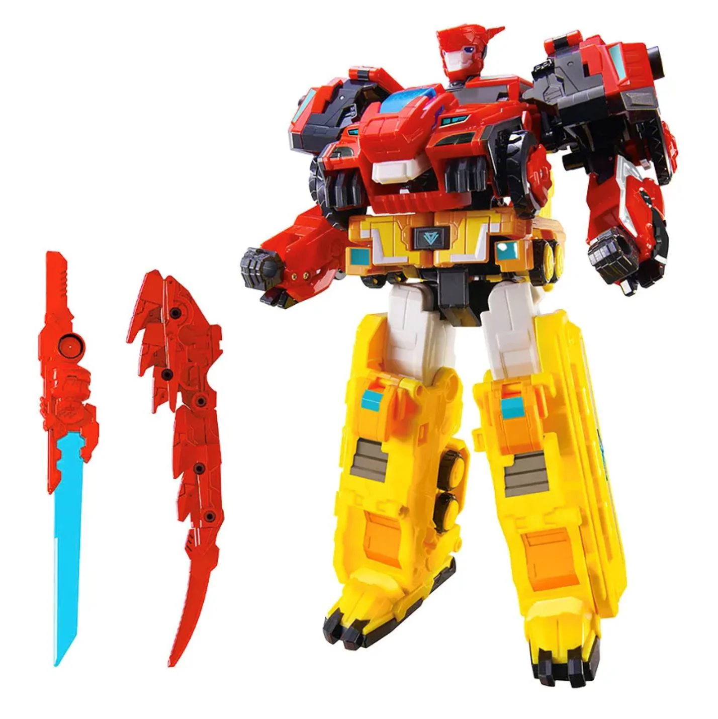 Robot Transformer 2 in 1 Dinoster Raptor Tron foto