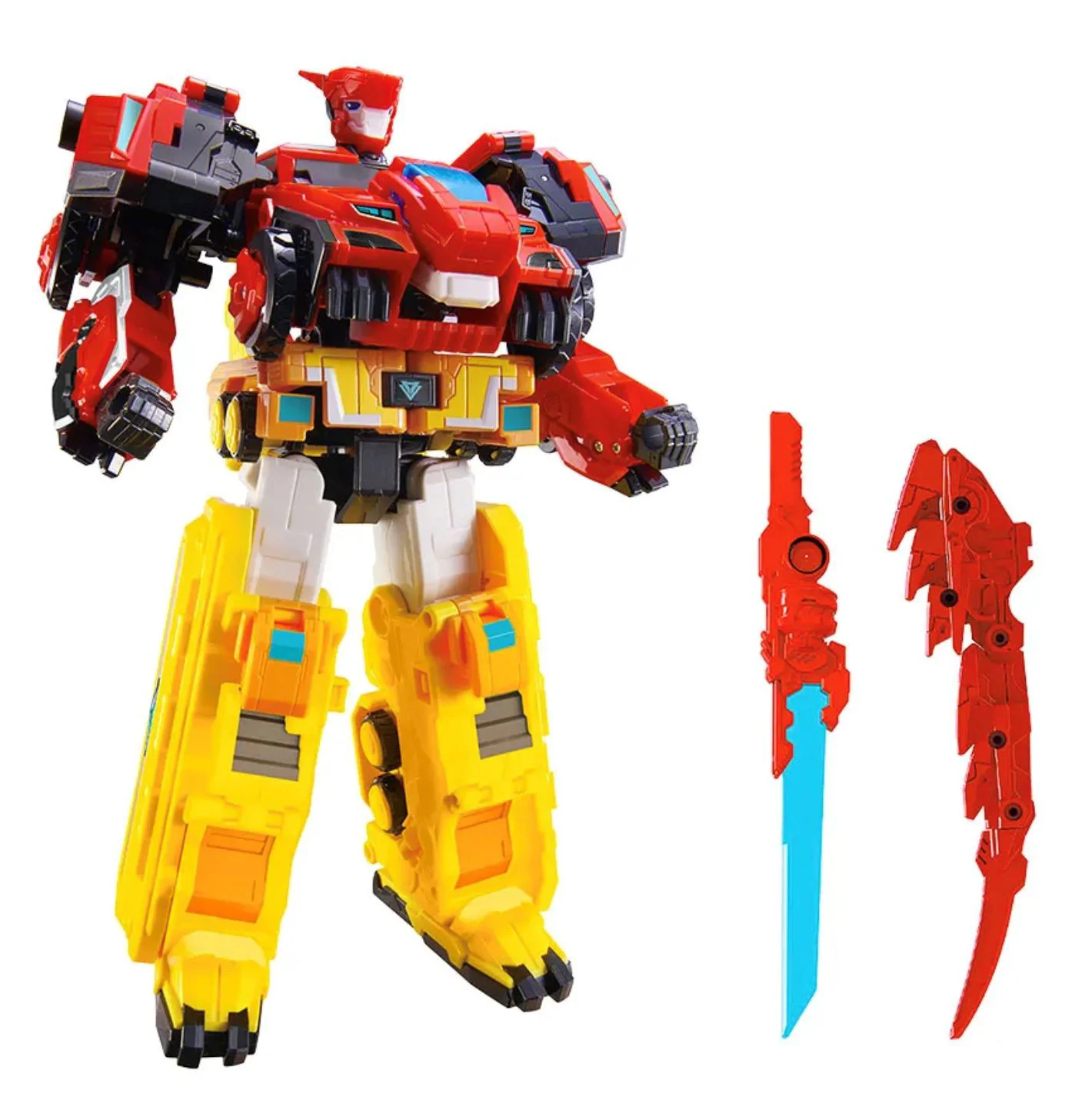 Robot Transformer 2 in 1 Dinoster Raptor Tron foto