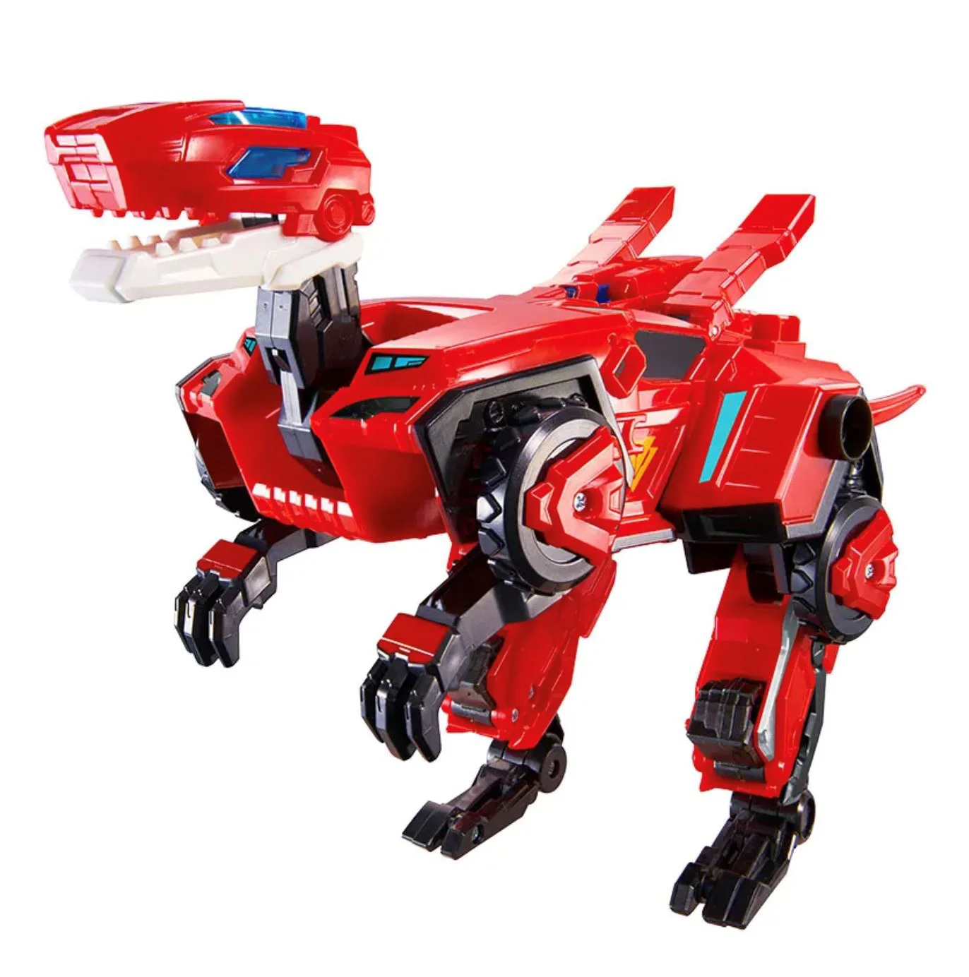 Robot Transformer 2 in 1 Dinoster Raptor Tron foto