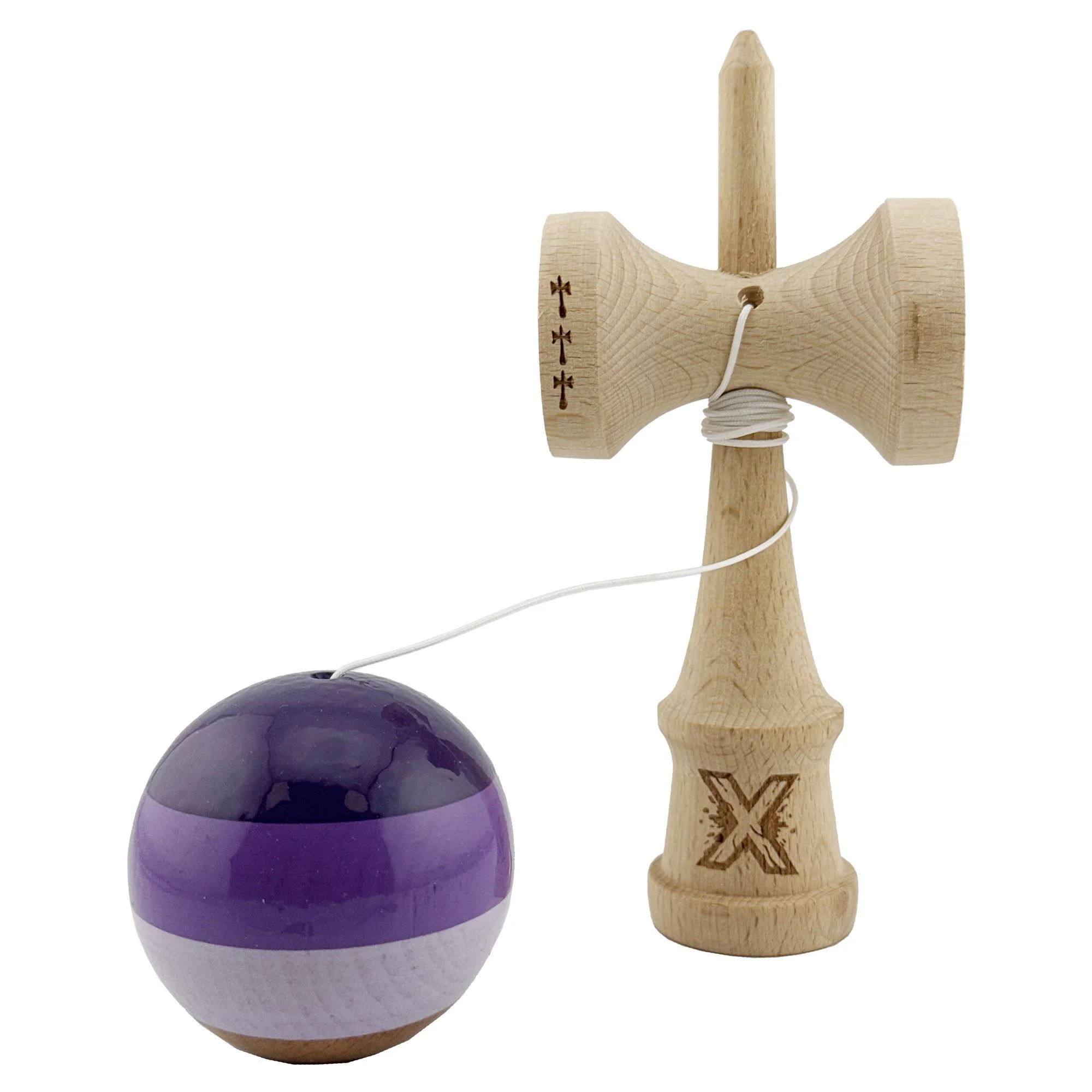 Kendama Flippy X Original profesionala, Violet-liliac foto