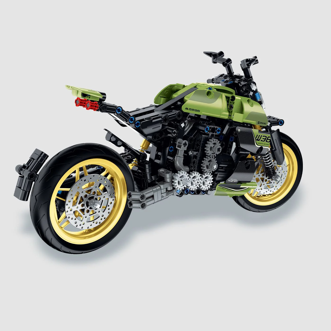 Set de constructie iM.Master Mechanical Master Motocicleta sportiva, 572 el. foto