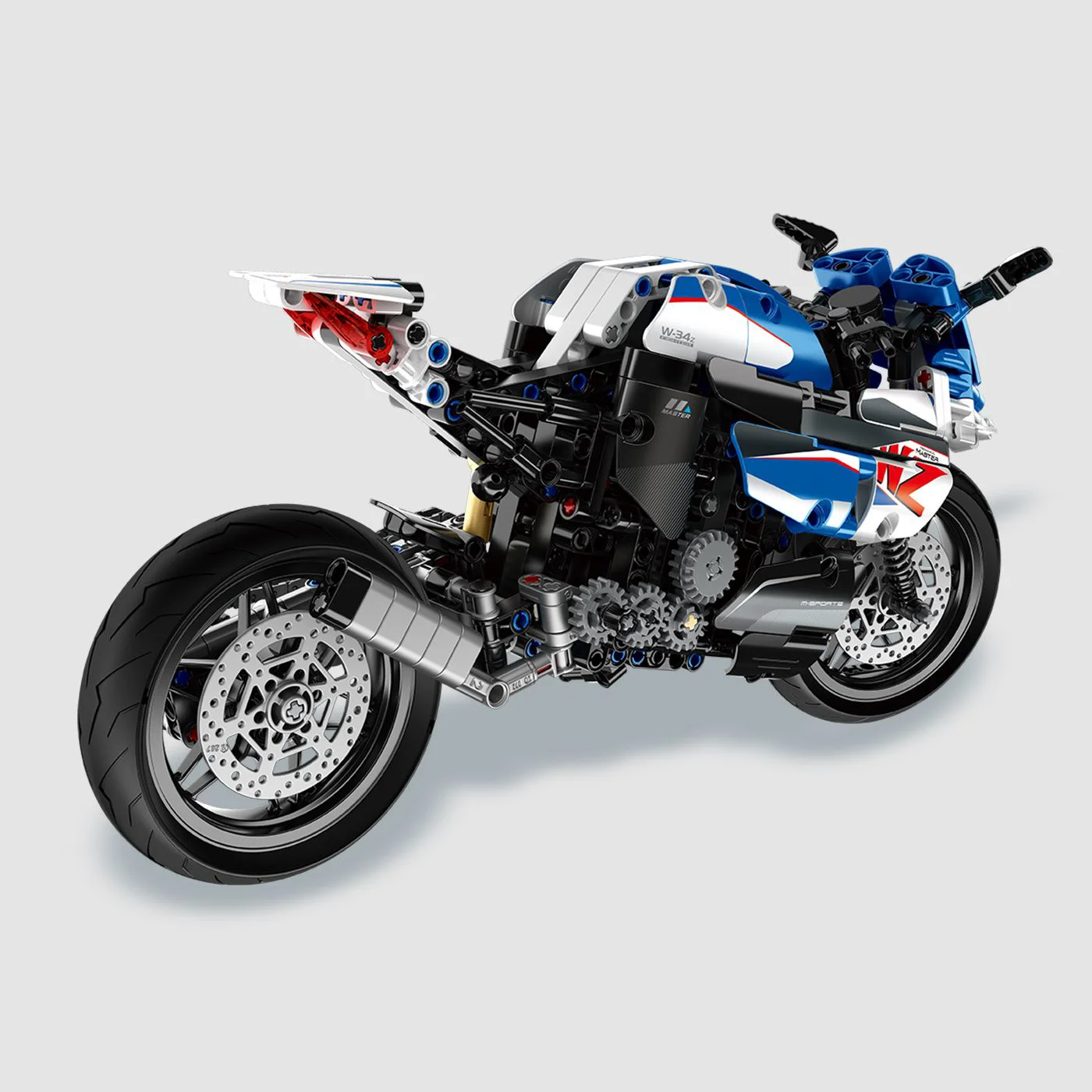 Конструктор iM.Master Mechanical Master Мотоцикл, 542 эл. foto