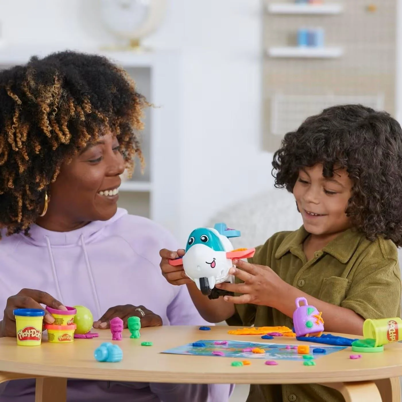 Set de plastilina Hasbro Play-Doh Airplane Explorer foto