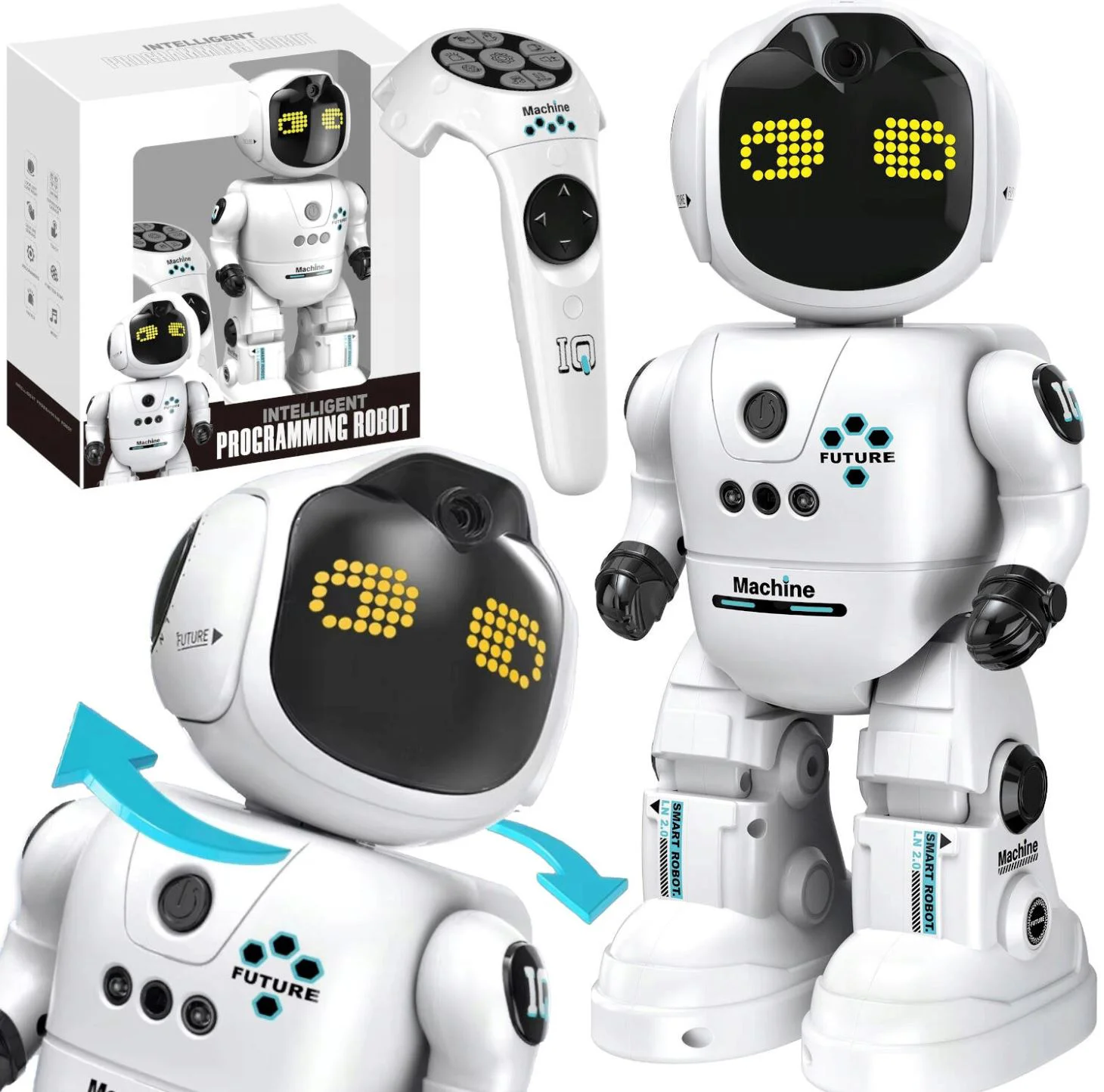 Интерактивная игрушка Le Neng Toys Интеллектуальный робот с пультом, 26 см foto