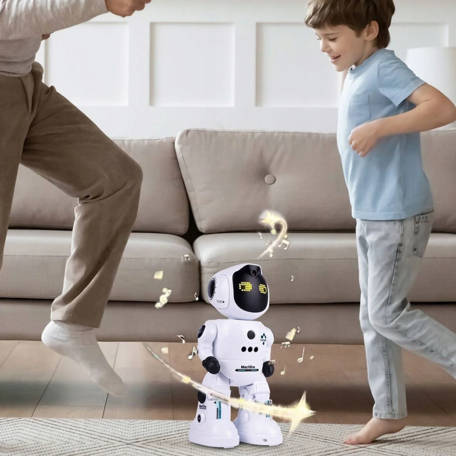 Интерактивная игрушка Le Neng Toys Интеллектуальный робот с пультом, 26 см foto