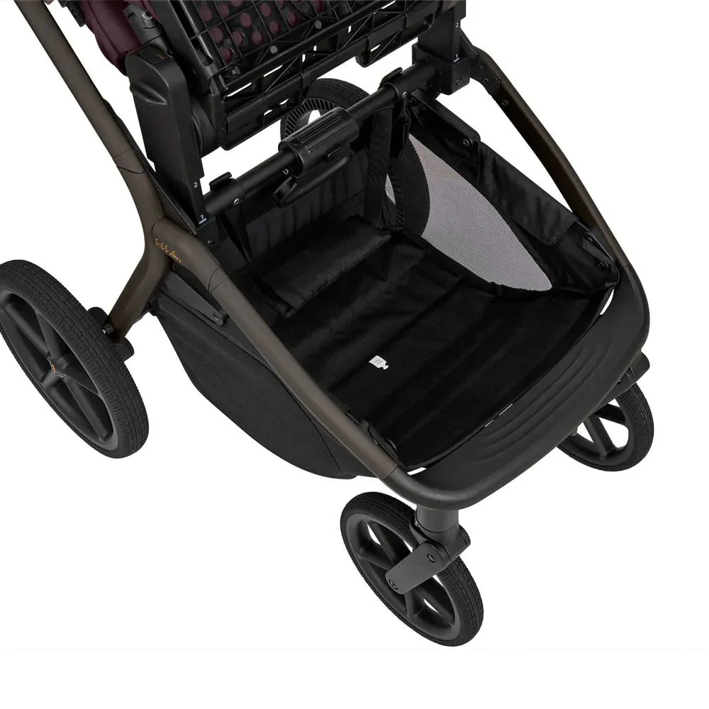Carucior 2 in 1 KikkaBoo Goya Platinum Merlot foto