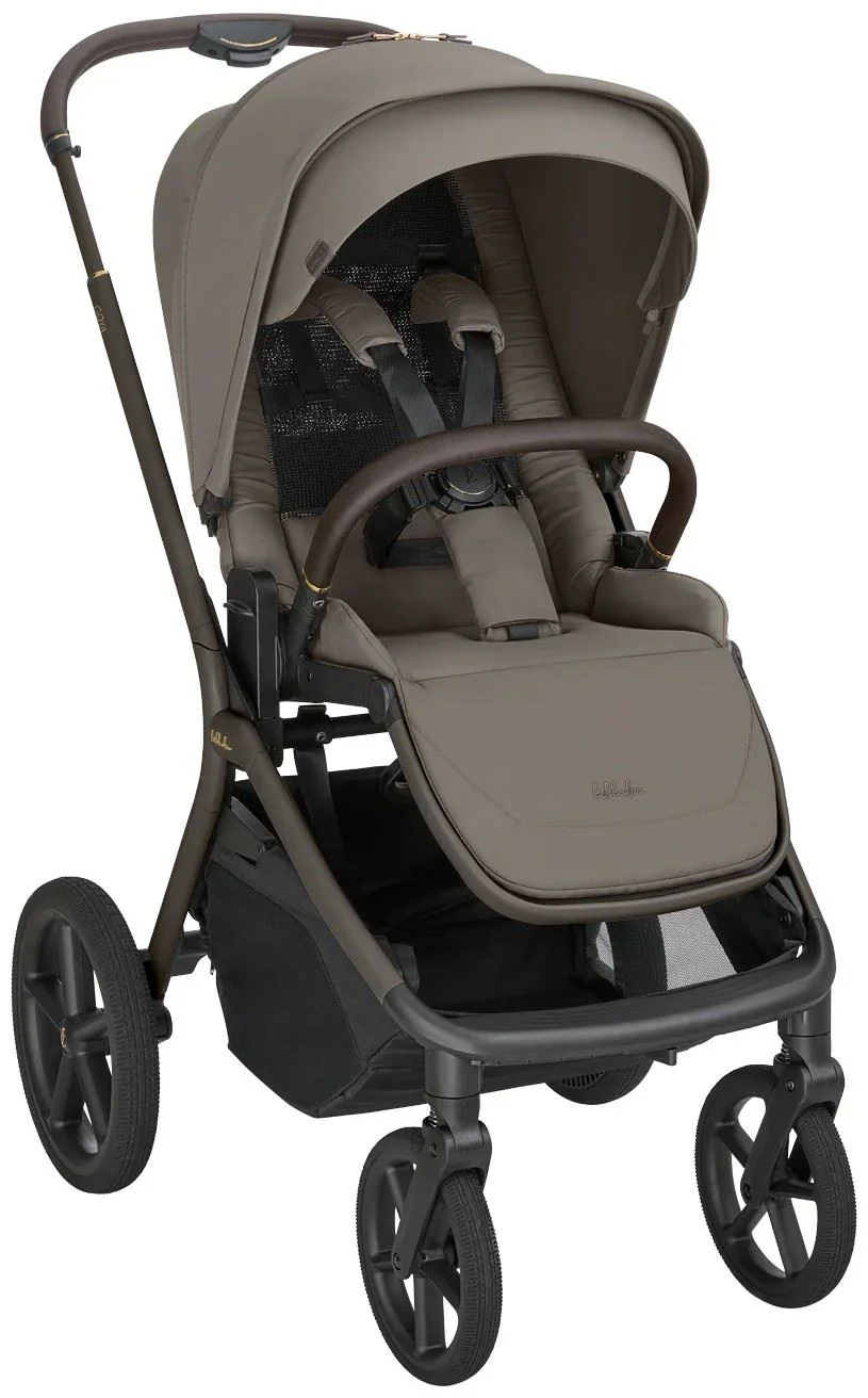 Carucior 2 in 1 KikkaBoo Goya Platinum Mocca foto